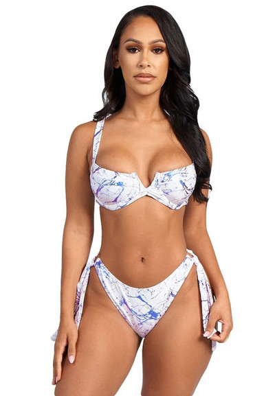 2023 Ženski kupaći kostimi Dvodijelni Push Up bikini set Mikro tange Kupaći kostim Ženski kupaći kostim niskog struka Mujer Biquini XL