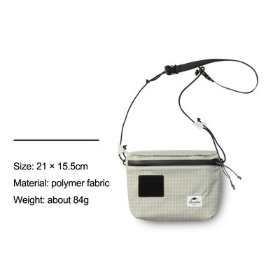 Naturehike Outdoor Casual Τσάντα ώμου Καλοκαιρινές τσάντες Unisex Μικρές τσάντες Travel Mini χωρητικότητας Τσάντα Messenger Αδιάβροχη μόδα τσάντα μέσης