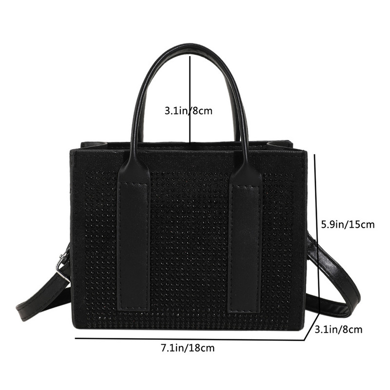 Γυναικεία τσάντα 2023 Νέες τσάντες στρας για γυναικείες τσάντες Τσάντα ώμου διαμάντια Τσάντα γυναικεία τσάντα χιαστί γυαλιστερή τσάντα