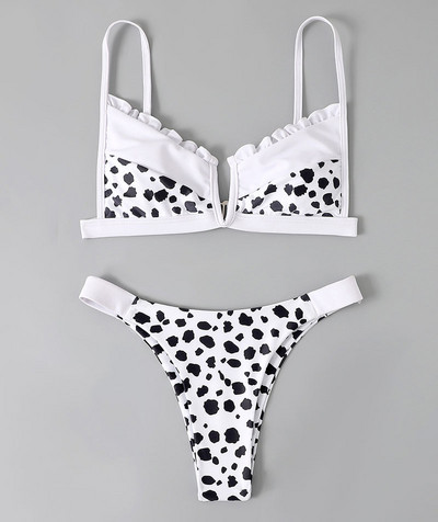 Ženski kupaći kostim s niskim strukom 2023, dvodijelni mikro bikini set s tangama Push Up, kupaći kostim bez leđa Ženski kupaći kostimi