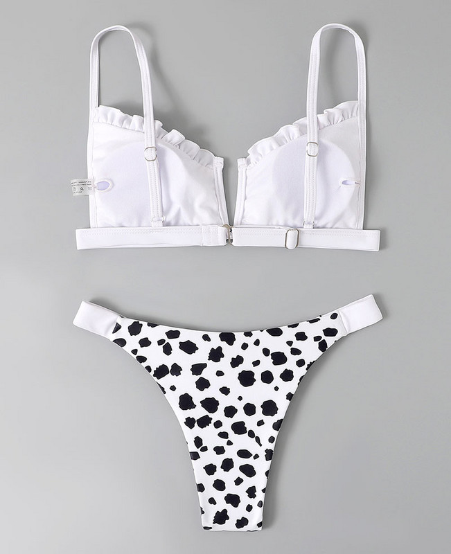 Ženski kupaći kostim s niskim strukom 2023, dvodijelni mikro bikini set s tangama Push Up, kupaći kostim bez leđa Ženski kupaći kostimi