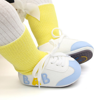 Нови обувки за чорапи за новородени, есен, зима, бебешки обувки, момчета, момичета, малки деца 0-1 Y, неплъзгащи се плюс кадифени модни обувки First Walker Baby Shoes