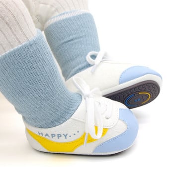 Newborn Baby Sock Παπούτσια Φθινόπωρο Χειμώνας Βρεφικά αγόρια για κορίτσια Παπούτσια για νήπια 0-1 Y Αντιολισθητικά Plus Velvet Fashion First Walker Baby παπούτσια