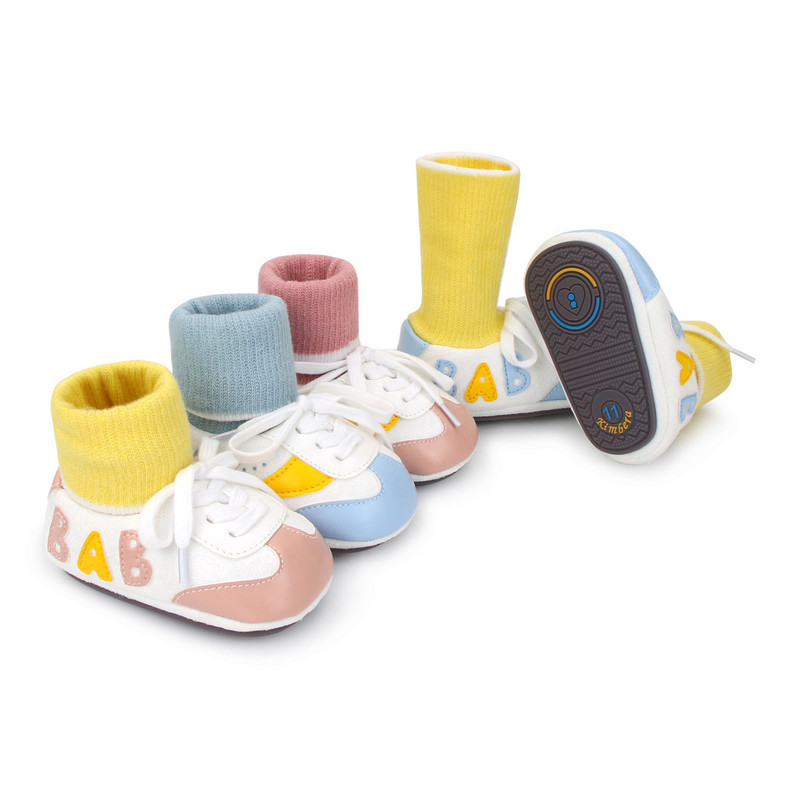 Uue vastsündinu sokid jalatsid sügistalv beebipoistele tüdrukutele väikelaste kingad 0-1 Y libisemiskindlad pluss sametmood esimesed jalakäijad beebijalatsid