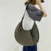 Ženska plisirana torba za knedle Svestrana modna torba Torba s podesivim remenom Torba za skitnice Torba za preko ramena Djevojka Elegantna torbica