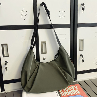 Ženska plisirana torba za knedle Svestrana modna torba Torba s podesivim remenom Torba za skitnice Torba za preko ramena Djevojka Elegantna torbica