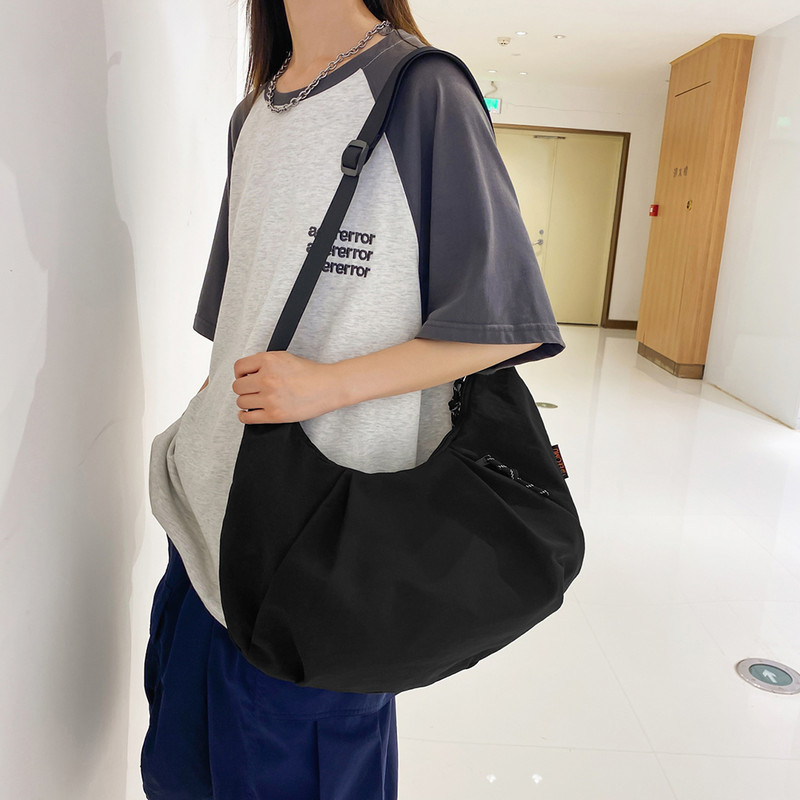 Ženska plisirana torba za knedle Svestrana modna torba Torba s podesivim remenom Torba za skitnice Torba za preko ramena Djevojka Elegantna torbica