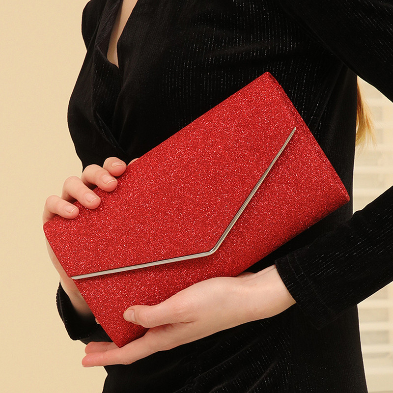 Γυναικεία βραδινή τσάντα ώμου παγιέτα γυναικεία πάρτι ημέρας Clutch πάρτι χορού γάμου Νυφική αλυσίδα χιαστί πορτοφόλι τσάντα Bolsas Mujer