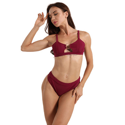 2023, noi costume de baie pentru femei, două piese, bikini pentru femei, triunghi solid, costum de baie push up, set de bikini, costum de baie de vară, tanga