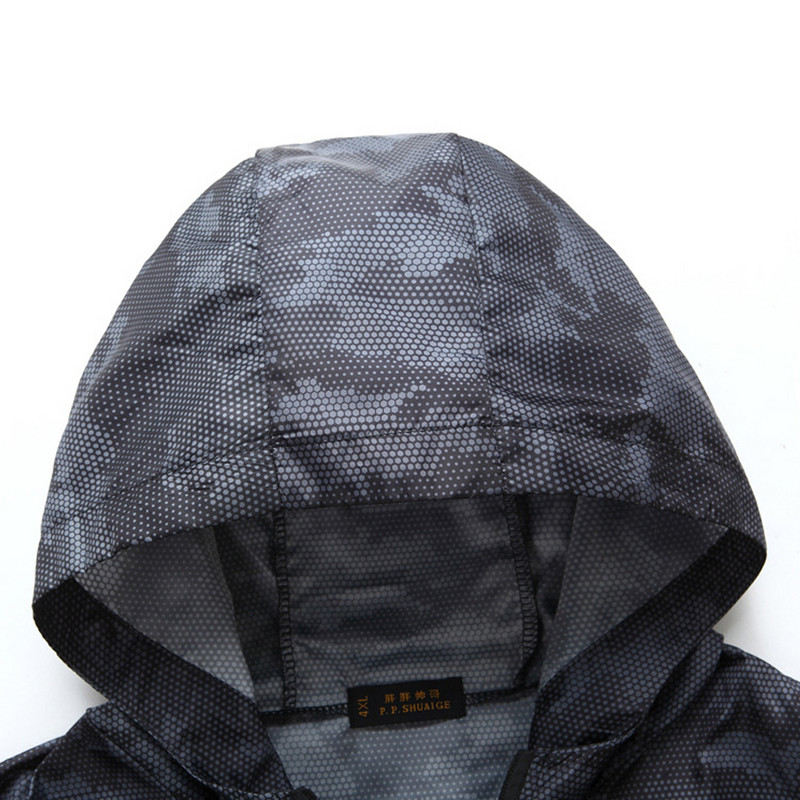 Summer Thin Jacket Ανδρικά Μόδα Casual Camouflage Jacket Plus Size 10XL Summer Fishing Jackets Ανδρικά Big Size 10XL