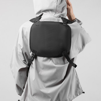 Fashion Tactical Chest Bags for Women Functional Bullet Hip Hop Γιλέκο Streetwear Τσάντες Unisex Μαύρη τσάντα στήθους Rig Nylon Πακέτο μέσης