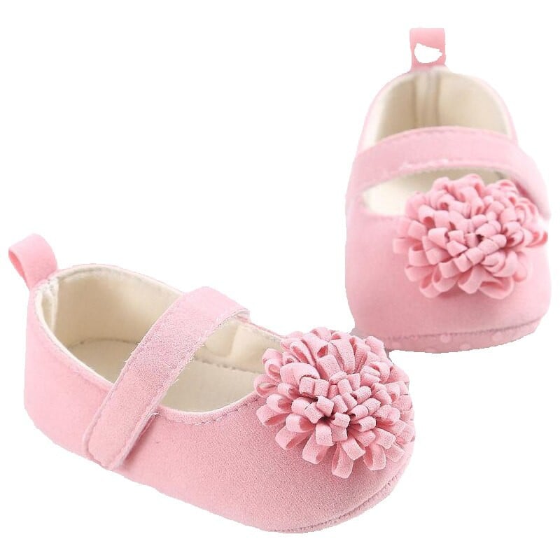 Novorodenecké prvé chodítka, jarné a jesenné dievčenské bavlnené topánočky pre batoľatá, so suchým zipsom, farebné kvety, mäkká detská obuv H20