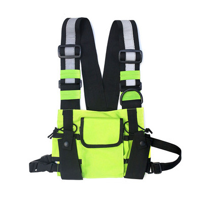 Functional Tactical Woman Chest Rig Bag Trend Hip Hop Γιλέκο Streetwear Τσάντες Τσάντες στήθους Ποιότητα Oxford Πανί Unisex Πακέτο μέσης 896