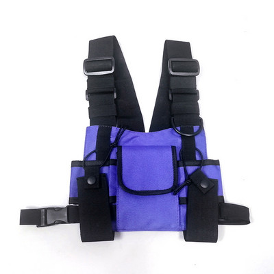 Functional Tactical Woman Chest Rig Bag Trend Hip Hop Γιλέκο Streetwear Τσάντες Τσάντες στήθους Ποιότητα Oxford Πανί Unisex Πακέτο μέσης 896