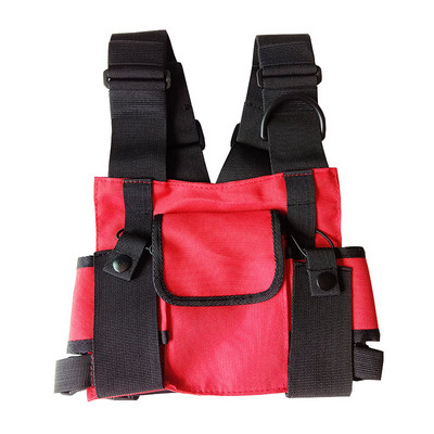 Functional Tactical Woman Chest Rig Bag Trend Hip Hop Γιλέκο Streetwear Τσάντες Τσάντες στήθους Ποιότητα Oxford Πανί Unisex Πακέτο μέσης 896