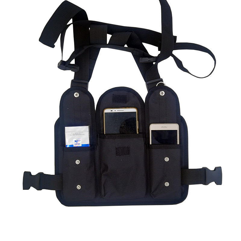 Functional Tactical Woman Chest Rig Bag Trend Hip Hop Γιλέκο Streetwear Τσάντες Τσάντες στήθους Ποιότητα Oxford Πανί Unisex Πακέτο μέσης 896