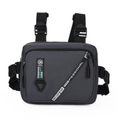 Λειτουργική Tactical Chist Rig Bag για Γυναικεία Fashion Bullet Hip Hop Γιλέκο Streetwear Τσάντα Casual Waist Packs Unisex Μαύρη τσάντα στήθους