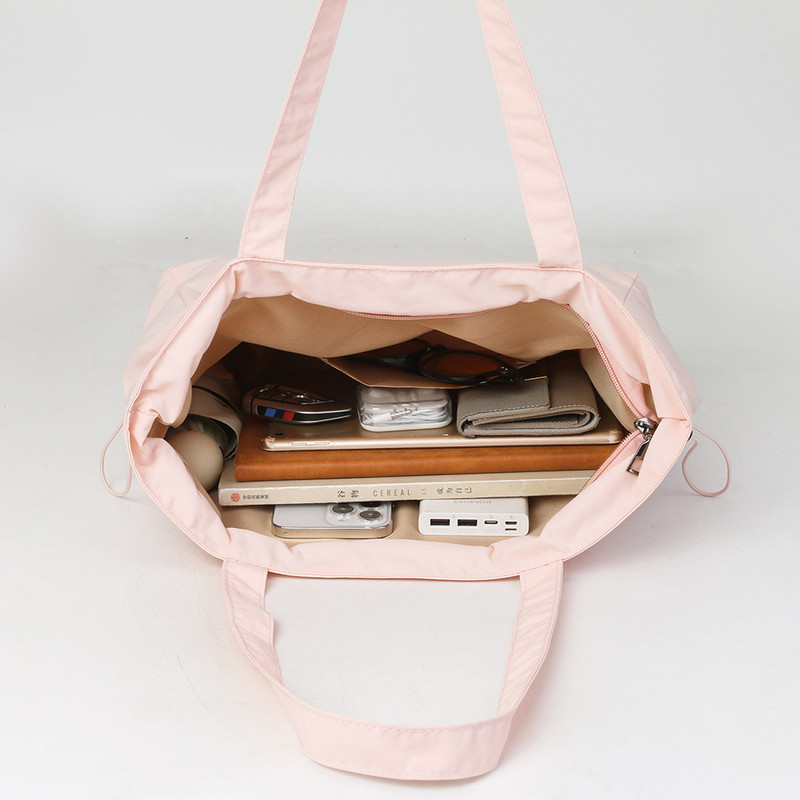 Μεγάλη γυναικεία τσάντα ώμου με κορδόνι τσάντα τσάντα στο πλάι Cinch μόδας τσάντα τσάντα Ελαφρύ τσαντάκι κολεγιακής τσάντα βιβλίου