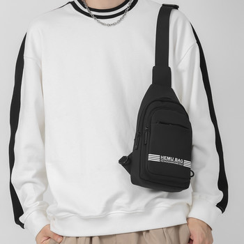 Street style Τσάντα στήθους Hip hop Fashion Trend Γυναικείες τσάντες ώμου Υψηλής ποιότητας Unisex πακέτα στήθους Νέα Casual Sports Crossbody Τσάντα