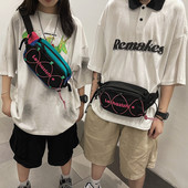 Τσάντες μέσης για γυναίκες άντρες Oxford Leisure Χρώμα Τσάντα μέσης χιαστί ώμου Τσάντες στήθους Τσάντες χειρός All-match Τσάντες ζώνης Messenger