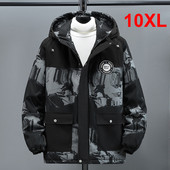 Zimske parke muške debele jakne kaput velike veličine 8XL 10XL parka modni ležerni široki kaput muški zimski veliki 10XL