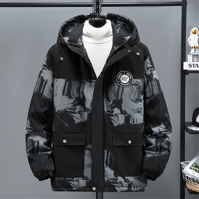 Zimske parke muške debele jakne kaput velike veličine 8XL 10XL parka modni ležerni široki kaput muški zimski veliki 10XL