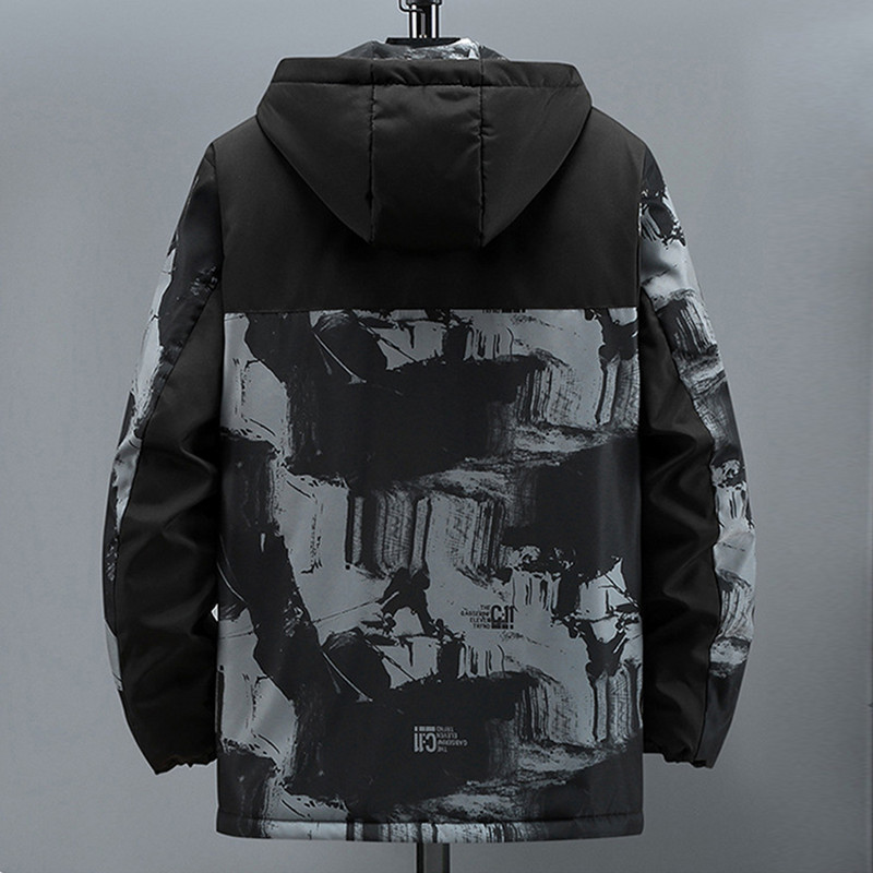 Parka de iarnă Bărbați Jachetă groasă Jachetă Plus mărime 8XL 10XL Parka Moda Casual Blat largi Bărbați Iarna Marime mare 10XL