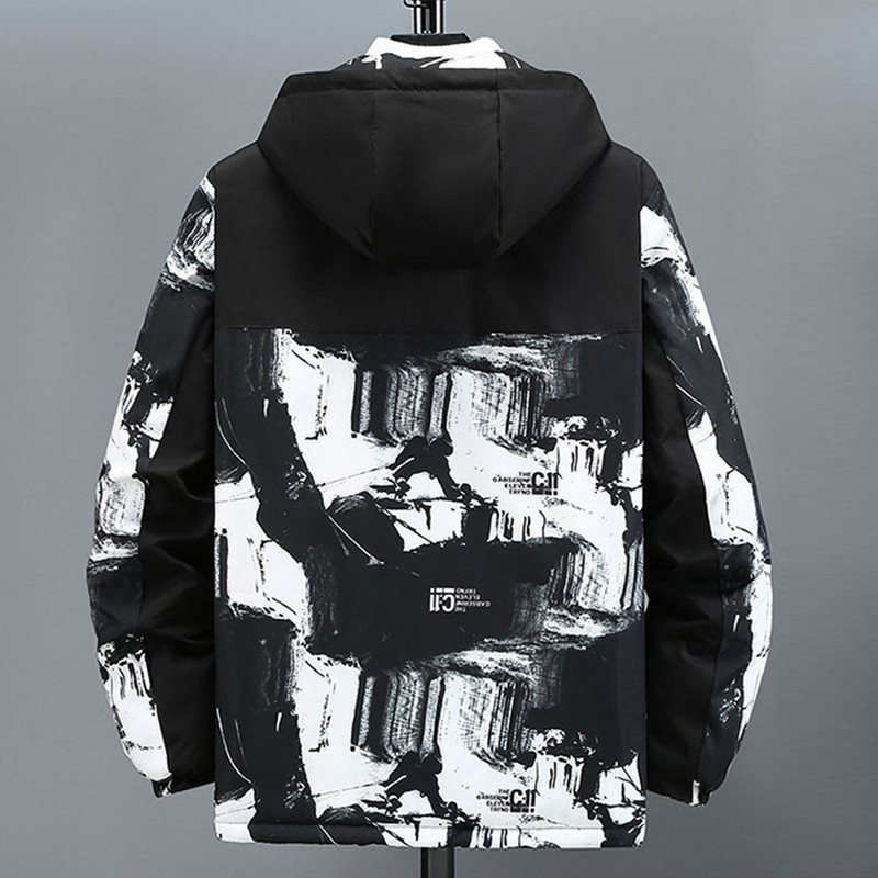 Parka de iarnă Bărbați Jachetă groasă Jachetă Plus mărime 8XL 10XL Parka Moda Casual Blat largi Bărbați Iarna Marime mare 10XL