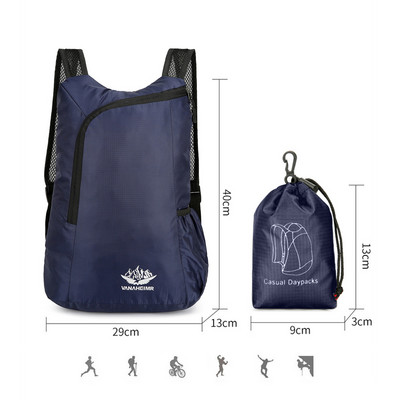 Pánsky batoh, vodotesný, ležérny, outdoorový, cestovný, na notebook, dámsky, športový, pánsky, turistický, kempingový, horolezecký, taška 2023