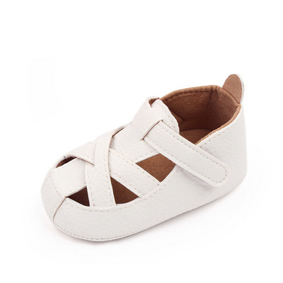 Παπούτσια για νεογέννητα Βρεφικά παπούτσια για μωρά για κορίτσια για κορίτσια Κλασική PU δερμάτινη σόλα από καουτσούκ Παπούτσια φορέματος First Walker Toddler σανδάλια