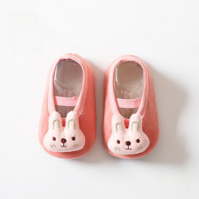 Sügistalvine väikelapse pehme tallaga sokid, soojad sokid jalatsid poisile tüdrukule lastele, pehmed libisemisvastased esimesed jalakäijad, laste sisejalatsid