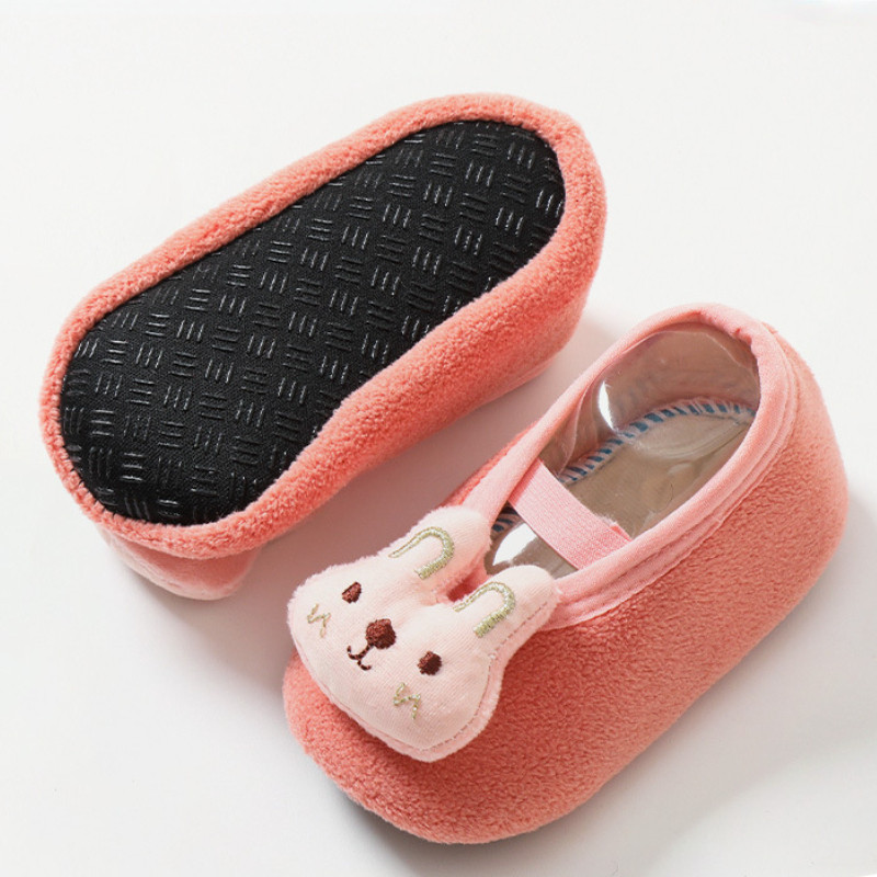 Sügistalvine väikelapse pehme tallaga sokid, soojad sokid jalatsid poisile tüdrukule lastele, pehmed libisemisvastased esimesed jalakäijad, laste sisejalatsid