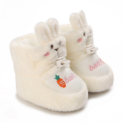 HAIZHIW 0-18M Moda Bebeluș Toamnă Iarnă Cizme Bebeluș Fetiță Băieți Iarna Călduți Pantofi Copii mici Mingi Fuzzy First Walkers Pantofi pentru copii