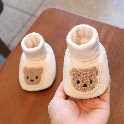 HAIZHIW 0-18M Moda Bebeluș Toamnă Iarnă Cizme Bebeluș Fetiță Băieți Iarna Călduți Pantofi Copii mici Mingi Fuzzy First Walkers Pantofi pentru copii