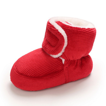 Christmas Warm Shoes 2023 Baby Toddler First Step Μικρό παιδί Χειμερινά παπούτσια για αγόρια και κορίτσια Χριστουγεννιάτικος ρόλος Παίξτε χαριτωμένο νήπιο κινουμένων σχεδίων