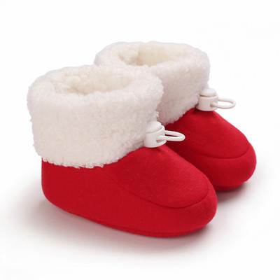 Christmas Warm Shoes 2023 Baby Toddler First Step Μικρό παιδί Χειμερινά παπούτσια για αγόρια και κορίτσια Χριστουγεννιάτικος ρόλος Παίξτε χαριτωμένο νήπιο κινουμένων σχεδίων