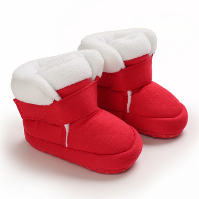 Christmas Warm Shoes 2023 Baby Toddler First Step Μικρό παιδί Χειμερινά παπούτσια για αγόρια και κορίτσια Χριστουγεννιάτικος ρόλος Παίξτε χαριτωμένο νήπιο κινουμένων σχεδίων