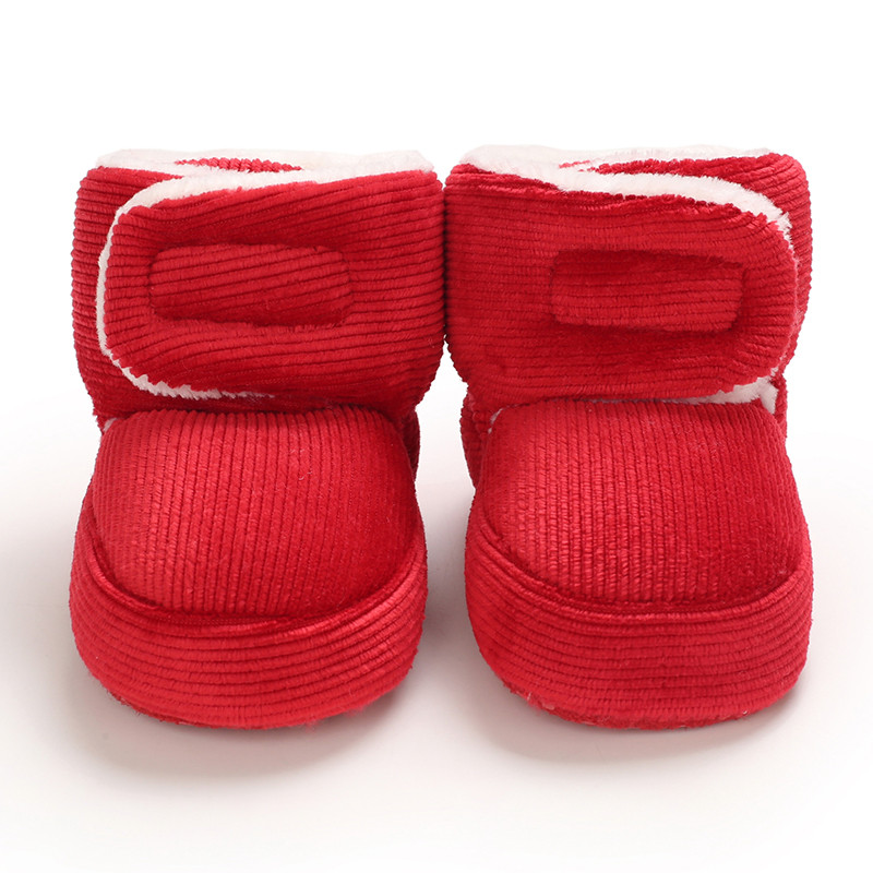 Christmas Warm Shoes 2023 Baby Toddler First Step Μικρό παιδί Χειμερινά παπούτσια για αγόρια και κορίτσια Χριστουγεννιάτικος ρόλος Παίξτε χαριτωμένο νήπιο κινουμένων σχεδίων
