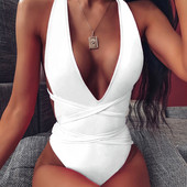 Ženski 2023. seksi bikini jednodijelni ženski kupaći kostimi monokini Ženski pripijeni kupaći kostim Kompletan komplet mikro haljina Damen Thong