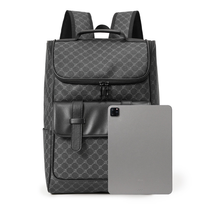 Luxusný dizajnový batoh pre mužov a ženy, vysokokapacitný cestovný batoh, módny kvetinový potlačený študentský školský batoh, business taška na notebook