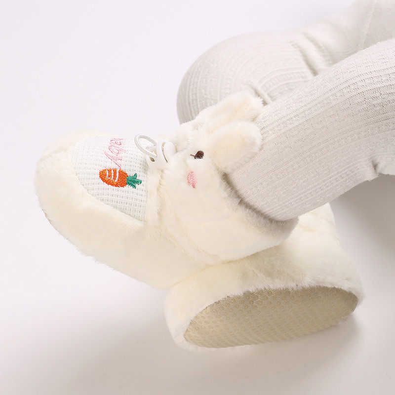 Zimné snehové detské čižmy, kreslené roztomilé teplé zahustené vnútorné bavlnené mäkké bavlnené podrážky, detské batoľacie topánky, zimné snehové detské čižmy