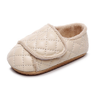 Παπούτσια πριγκίπισσας 0-18 εκατομμυρίων νεογέννητων βρεφών για κοριτσάκια με διαμάντια PU Flats Φόρεμα για περπάτημα για νήπια