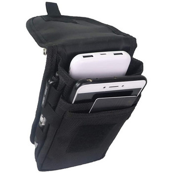 Ανδρική αδιάβροχη τσάντα μέσης Oxford Drop Bet Ζώνη ισχίου μοτοσικλέτας Στρατιωτική τσάντα ταξιδιού για κινητό/κινητό τηλέφωνο Fanny Pack