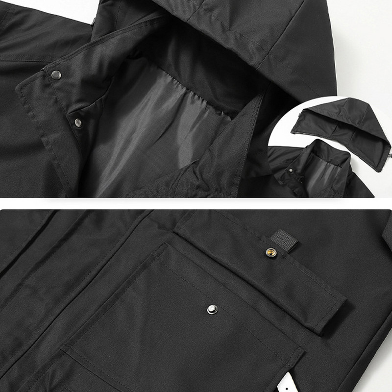 Jachetă de vânt pentru bărbați 10XL Jachete cargo de mărime mare, la modă, ocazional, haine de culoare uni, pentru bărbați, îmbrăcăminte exterioară de dimensiuni mari, largi