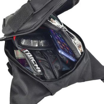 Τσάντα πολλαπλών χρήσεων μοτοσυκλέτας Drop Leg Bag Oxford Motorcycle Bag Outdoor Ανδρική casual τσάντα μέσης Fanny Pack Τσάντες Moto & Biker