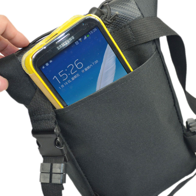 Vodootporna Oxford muška torbica za noge oko bedra i kuka Pojas za stražnjicu Moto&Biker Fanny Pack Motociklistička vojna putna torbica za telefon Torbica