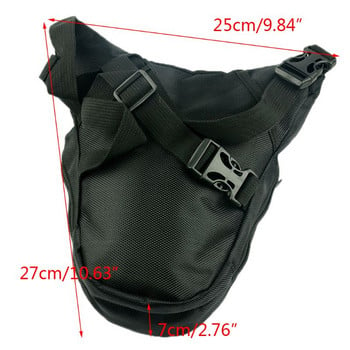 Мъжка чанта за колан Водоустойчива чанта за бедра Moto Waist Pack Pouch Femail Riding Waist Hip Motorcycle Leg Bag for Suzuki Yamaha Universal