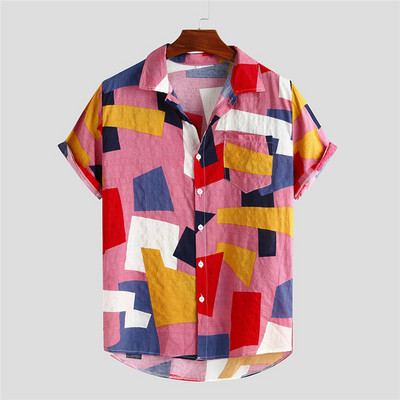 Μπουφάν Varsity Ανδρικά Ανεμοδράφημα Μπουφάν διπλής όψης Ανδρικό μπουφάν μπέιζμπολ Hip Hop Streetwear Παλτό Μονόχρωμο