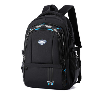 Αδιάβροχο επαγγελματικό σακίδιο πλάτης για αγόρια σχολική τσάντα για εφήβους πανεπιστήμιο μεγάλης χωρητικότητας 17,3 ιντσών πακέτο πλάτης φορητού υπολογιστή Oxford