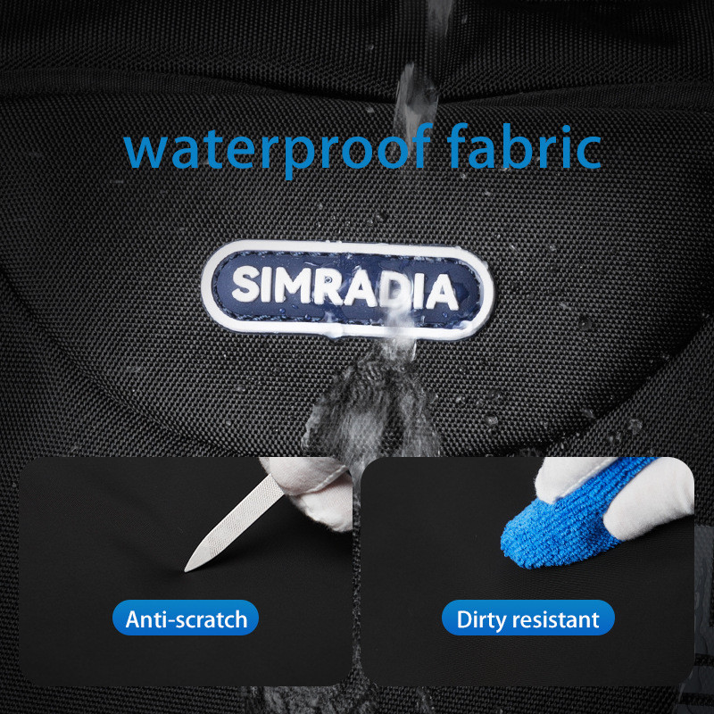 Αδιάβροχο επαγγελματικό σακίδιο πλάτης για αγόρια σχολική τσάντα για εφήβους πανεπιστήμιο μεγάλης χωρητικότητας 17,3 ιντσών πακέτο πλάτης φορητού υπολογιστή Oxford